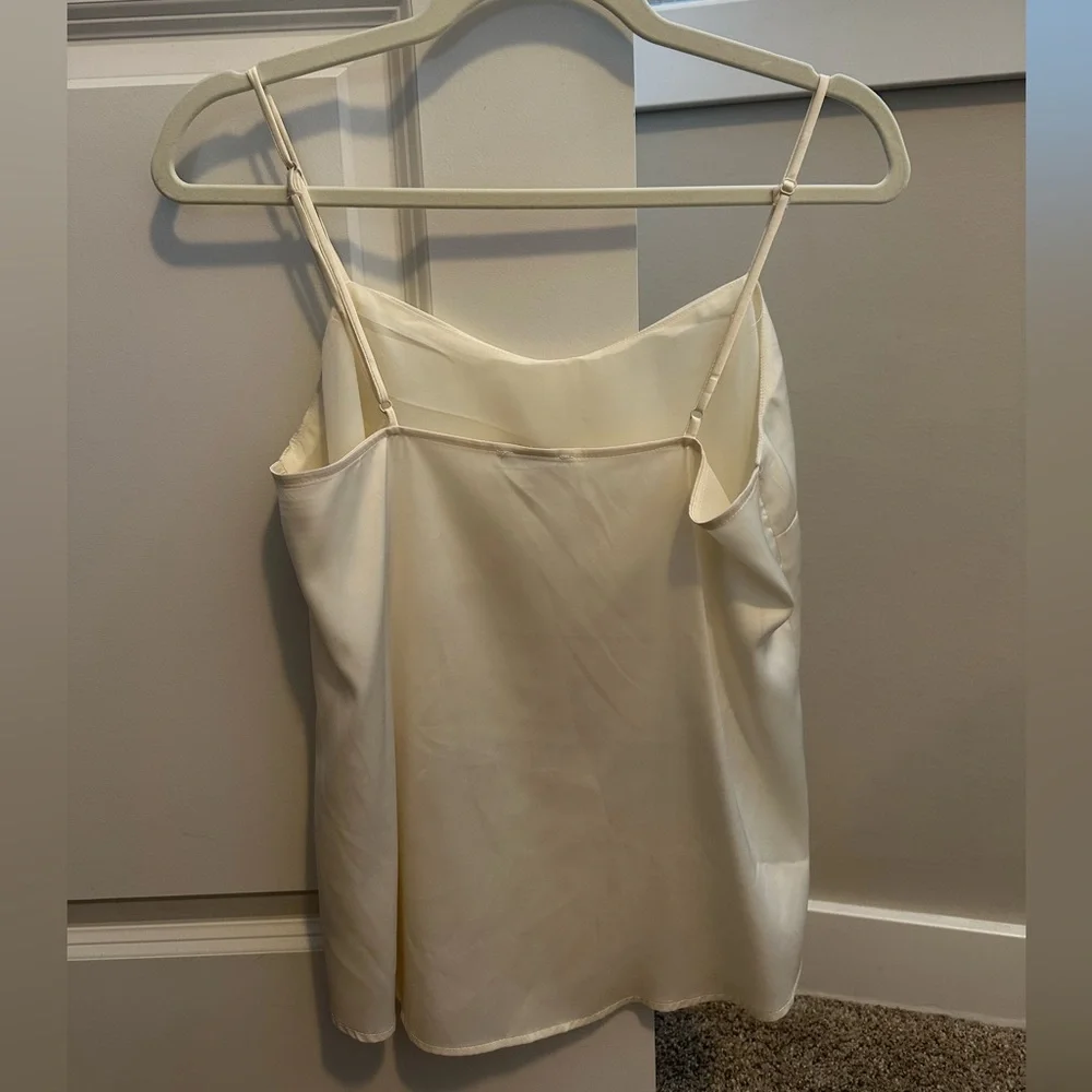 Dynamite Flowy Tank Top | White - Picture 2 of 5